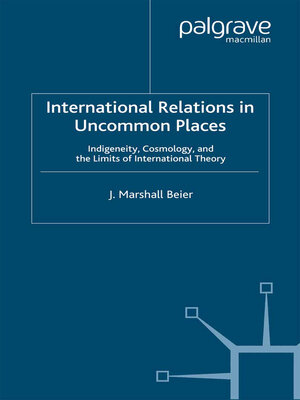 cover image of International Relations in Uncommon Places